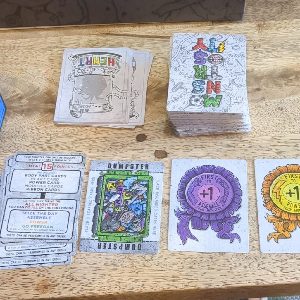 Monstrosity Board Game - Multicolor - Complete - Picture 4 of 15